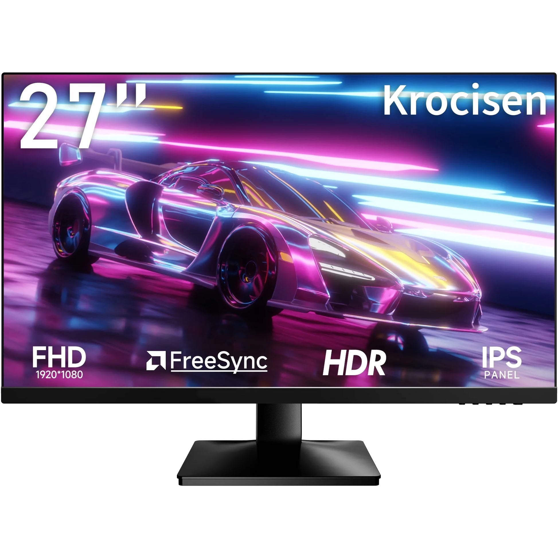 27 Inch 1080P IPS LCD Computer Monitor 100Hz FHD Gaming Monitor 99% Srgb , Freesync for Office