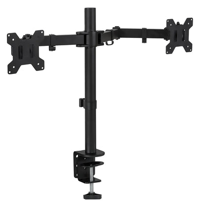 Dual Monitor Desk Mount, 32" Max Screen Size, Full Motion Monitor Stand